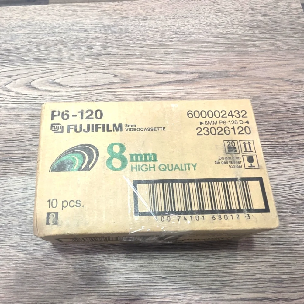 Fujifilm 8mm VideoCassette Camera P6-120 10 Pcs.